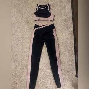 Beyond Yoga Bra and Leggings Set